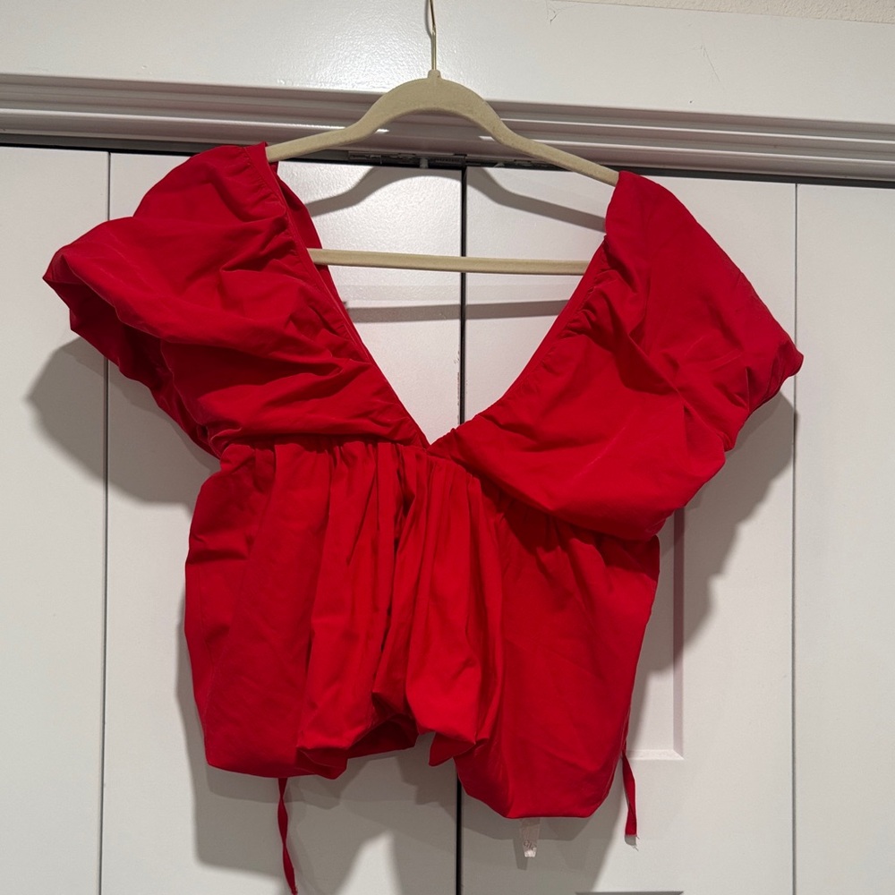 Chic Scarlet Women's Blouse